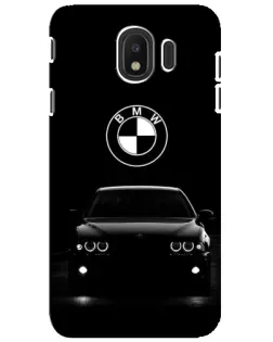 Чохол для Samsung Galaxy J4 2018 (SM-J400F) з картинкою «BMW — погляд з темряви»