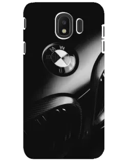 Чохол для Samsung Galaxy J4 2018 (SM-J400F) з картинкою «Емблема BMW — макро»