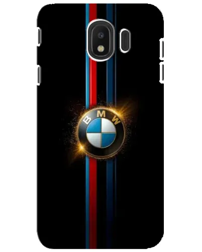 Чехол для Samsung Galaxy J4 2018 (SM-J400F) с картинкой «BMW M-Power неон»