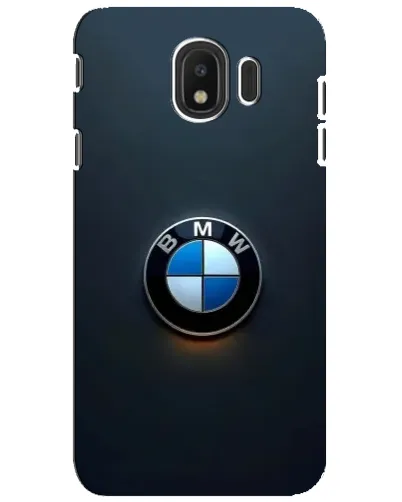 Чехол для Samsung Galaxy J4 2018 (SM-J400F) с картинкой «Логотип BMW — минимализм»