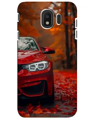 Чехол для Samsung Galaxy J4 2018 (SM-J400F) с картинкой «Осенняя BMW M4»