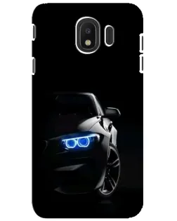 Чохол для Samsung Galaxy J4 2018 (SM-J400F) з картинкою «BMW — нічний погляд»