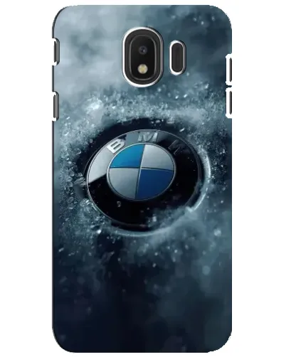 Чехол для Samsung Galaxy J4 2018 (SM-J400F) с картинкой «Логотип BMW — лед» Чехол для Samsung Galaxy J4 2018 (SM-J400F) с картинкой «Логотип BMW — лед»