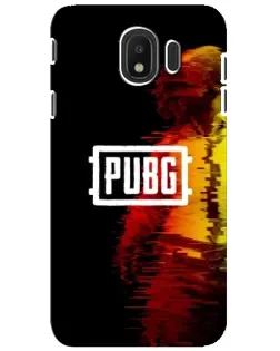 Чехол для Samsung Galaxy J4 2018 (SM-J400F) с картинкой «Яркий логотип PUBG» Чехол для Samsung Galaxy J4 2018 (SM-J400F) с картинкой «Яркий логотип PUBG»