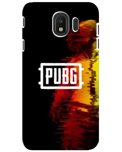 Чехол для Samsung Galaxy J4 2018 (SM-J400F) с картинкой «Яркий логотип PUBG»