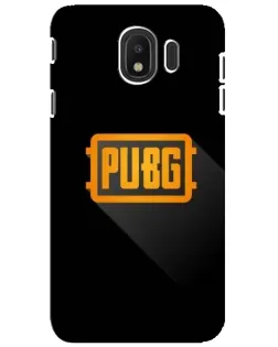 Чехол для Samsung Galaxy J4 2018 (SM-J400F) с картинкой «PUBG — рамка лого»
