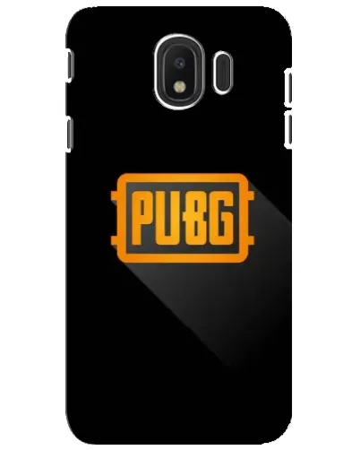 Чехол для Samsung Galaxy J4 2018 (SM-J400F) с картинкой «PUBG — рамка лого»
