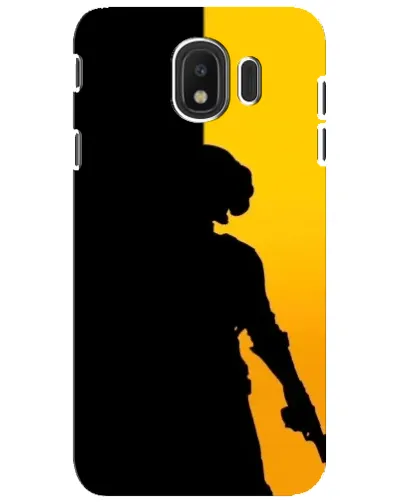Чехол для Samsung Galaxy J4 2018 (SM-J400F) с картинкой «Тень воина PUBG»