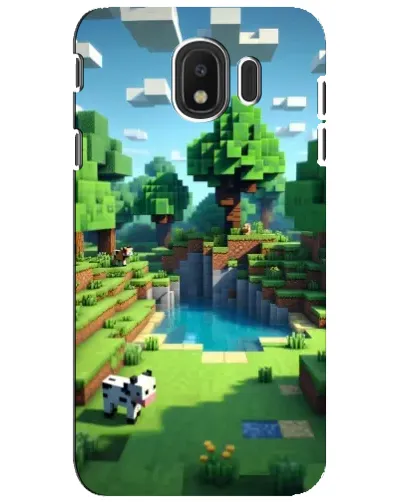 Чехол для Samsung Galaxy J4 2018 (SM-J400F) с картинкой «Minecraft летний день» Чехол для Samsung Galaxy J4 2018 (SM-J400F) с картинкой «Minecraft летний день»
