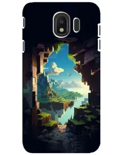 Чохол для Samsung Galaxy J4 2018 (SM-J400F) з картинкою «Вид з печери»