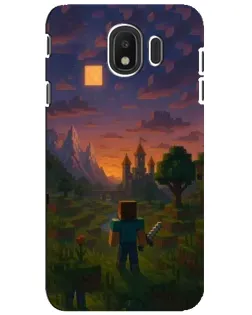 Чохол для Samsung Galaxy J4 2018 (SM-J400F) з картинкою «Стів біля вежі»
