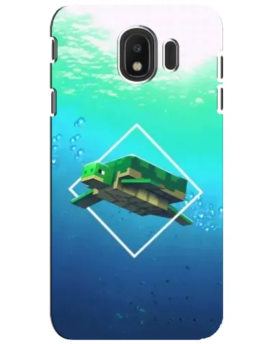 Чехол для Samsung Galaxy J4 2018 (SM-J400F) с картинкой «Черепаха Minecraft» Чехол для Samsung Galaxy J4 2018 (SM-J400F) с картинкой «Черепаха Minecraft»