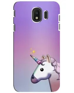 Чехол для Samsung Galaxy J4 2018 (SM-J400F) с картинкой «Единорог градиент» Чехол для Samsung Galaxy J4 2018 (SM-J400F) с картинкой «Единорог градиент»