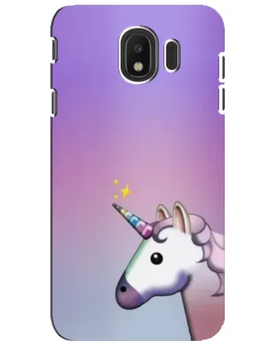 Чехол для Samsung Galaxy J4 2018 (SM-J400F) с картинкой «Единорог градиент»