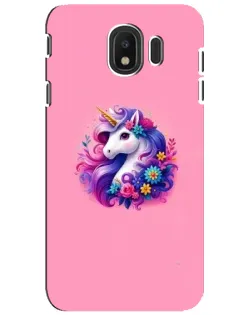 Чехол для Samsung Galaxy J4 2018 (SM-J400F) с картинкой «Сказочный единорог»