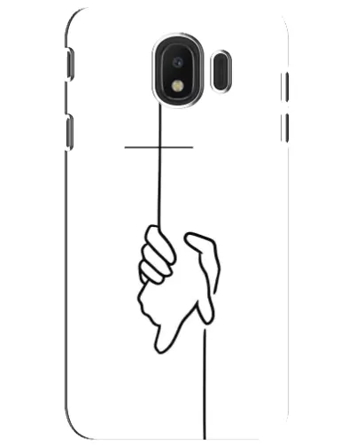 Чехол для Samsung Galaxy J4 2018 (SM-J400F) с картинкой «Рука держит» Чехол для Samsung Galaxy J4 2018 (SM-J400F) с картинкой «Рука держит»