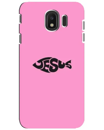 Чехол для Samsung Galaxy J4 2018 (SM-J400F) с картинкой «Розовый символ Jesus» Чехол для Samsung Galaxy J4 2018 (SM-J400F) с картинкой «Розовый символ Jesus»