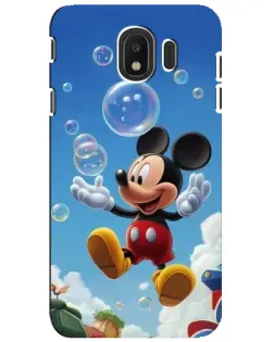 Чохол для Samsung Galaxy J4 2018 (SM-J400F) з картинкою «Mickey та мильні бульбашки» Чохол для Samsung Galaxy J4 2018 (SM-J400F) з картинкою «Mickey та мильні бульбашки»
