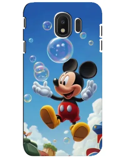 Чохол для Samsung Galaxy J4 2018 (SM-J400F) з картинкою «Mickey та мильні бульбашки» Чохол для Samsung Galaxy J4 2018 (SM-J400F) з картинкою «Mickey та мильні бульбашки»