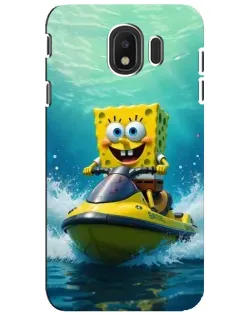 Чохол для Samsung Galaxy J4 2018 (SM-J400F) з картинкою «Спанч Боб на гідроциклі» Чохол для Samsung Galaxy J4 2018 (SM-J400F) з картинкою «Спанч Боб на гідроциклі»