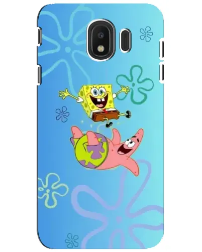 Чехол для Samsung Galaxy J4 2018 (SM-J400F) с картинкой «Спанч Боб и Патрик» Чехол для Samsung Galaxy J4 2018 (SM-J400F) с картинкой «Спанч Боб и Патрик»