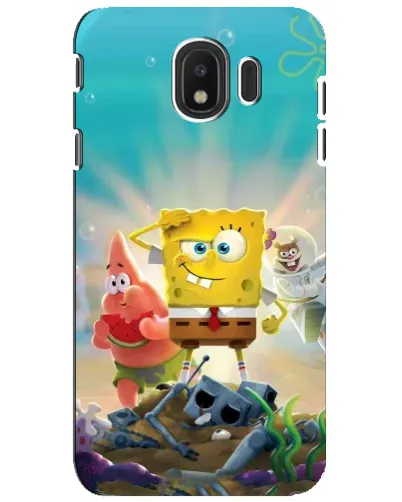 Чехол для Samsung Galaxy J4 2018 (SM-J400F) с картинкой «Спанч Боб победитель» Чехол для Samsung Galaxy J4 2018 (SM-J400F) с картинкой «Спанч Боб победитель»