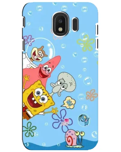 Чехол для Samsung Galaxy J4 2018 (SM-J400F) с картинкой «Веселые пузырьки» Чехол для Samsung Galaxy J4 2018 (SM-J400F) с картинкой «Веселые пузырьки»