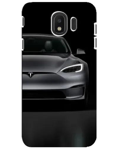 Чехол для Samsung Galaxy J4 2018 (SM-J400F) с картинкой «Tesla Model S Look» Чехол для Samsung Galaxy J4 2018 (SM-J400F) с картинкой «Tesla Model S Look»