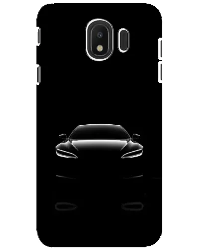 Чехол для Samsung Galaxy J4 2018 (SM-J400F) с картинкой «Силуэт Tesla Night» Чехол для Samsung Galaxy J4 2018 (SM-J400F) с картинкой «Силуэт Tesla Night»