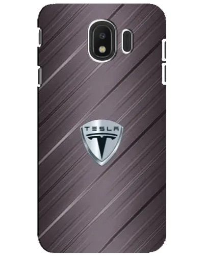 Чехол для Samsung Galaxy J4 2018 (SM-J400F) с картинкой «Металлическая текстура Tesla» Чехол для Samsung Galaxy J4 2018 (SM-J400F) с картинкой «Металлическая текстура Tesla»