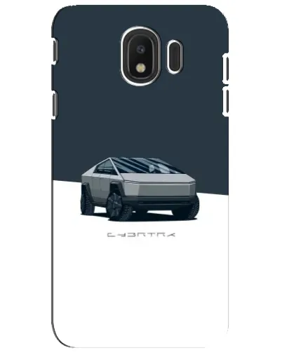 Чехол для Samsung Galaxy J4 2018 (SM-J400F) с картинкой «Серебристый Cybertruck Tesla» Чехол для Samsung Galaxy J4 2018 (SM-J400F) с картинкой «Серебристый Cybertruck Tesla»