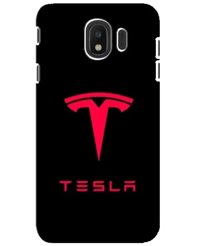 Чехол для Samsung Galaxy J4 2018 (SM-J400F) с картинкой «Tesla Red Logo» Чехол для Samsung Galaxy J4 2018 (SM-J400F) с картинкой «Tesla Red Logo»