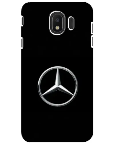 Чехол для Samsung Galaxy J4 2018 (SM-J400F) с картинкой «Mercedes классический лого»