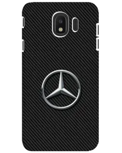 Чехол для Samsung Galaxy J4 2018 (SM-J400F) с картинкой «Карбоновый Mercedes стиль» Чехол для Samsung Galaxy J4 2018 (SM-J400F) с картинкой «Карбоновый Mercedes стиль»