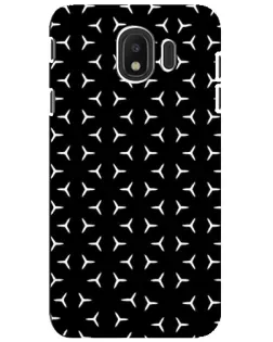 Чехол для Samsung Galaxy J4 2018 (SM-J400F) с картинкой «Mercedes паттерн звезд» Чехол для Samsung Galaxy J4 2018 (SM-J400F) с картинкой «Mercedes паттерн звезд»