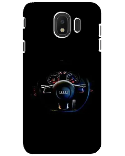 Чехол для Samsung Galaxy J4 2018 (SM-J400F) с картинкой «Салон Audi — руль» Чехол для Samsung Galaxy J4 2018 (SM-J400F) с картинкой «Салон Audi — руль»