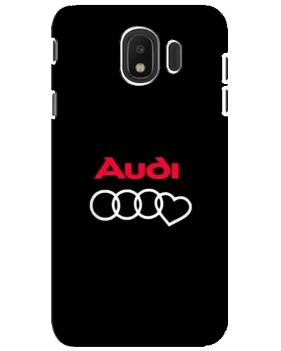 Чехол для Samsung Galaxy J4 2018 (SM-J400F) с картинкой «Логотип Audi Heart» Чехол для Samsung Galaxy J4 2018 (SM-J400F) с картинкой «Логотип Audi Heart»