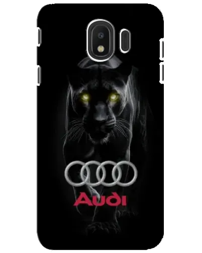 Чехол для Samsung Galaxy J4 2018 (SM-J400F) с картинкой «Пантера и Audi» Чехол для Samsung Galaxy J4 2018 (SM-J400F) с картинкой «Пантера и Audi»