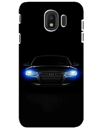 Чехол для Samsung Galaxy J4 2018 (SM-J400F) с картинкой «Audi в неоне» Чехол для Samsung Galaxy J4 2018 (SM-J400F) с картинкой «Audi в неоне»