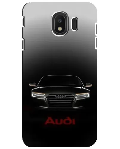 Чехол для Samsung Galaxy J4 2018 (SM-J400F) с картинкой «Audi — градиентный контур» Чехол для Samsung Galaxy J4 2018 (SM-J400F) с картинкой «Audi — градиентный контур»