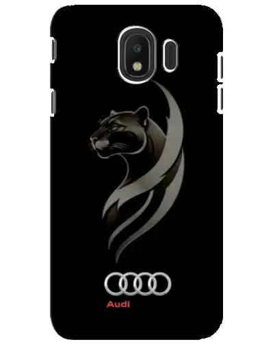 Чехол для Samsung Galaxy J4 2018 (SM-J400F) с картинкой «Графика — пантера и Audi» Чехол для Samsung Galaxy J4 2018 (SM-J400F) с картинкой «Графика — пантера и Audi»