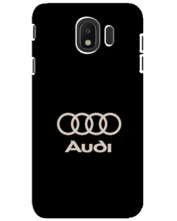 Чехол для Samsung Galaxy J4 2018 (SM-J400F) с картинкой «Audi — золотой логотип» Чехол для Samsung Galaxy J4 2018 (SM-J400F) с картинкой «Audi — золотой логотип»