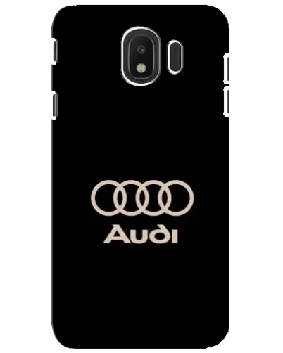 Чехол для Samsung Galaxy J4 2018 (SM-J400F) с картинкой «Audi — золотой логотип» Чехол для Samsung Galaxy J4 2018 (SM-J400F) с картинкой «Audi — золотой логотип»