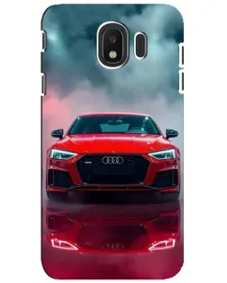 Чехол для Samsung Galaxy J4 2018 (SM-J400F) с картинкой «Audi RS — красный стиль» Чехол для Samsung Galaxy J4 2018 (SM-J400F) с картинкой «Audi RS — красный стиль»