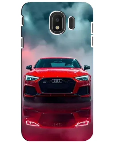 Чехол для Samsung Galaxy J4 2018 (SM-J400F) с картинкой «Audi RS — красный стиль» Чехол для Samsung Galaxy J4 2018 (SM-J400F) с картинкой «Audi RS — красный стиль»