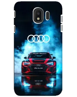 Чехол для Samsung Galaxy J4 2018 (SM-J400F) с картинкой «Audi Sport — неон» Чехол для Samsung Galaxy J4 2018 (SM-J400F) с картинкой «Audi Sport — неон»