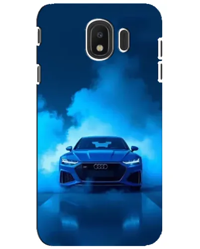Чехол для Samsung Galaxy J4 2018 (SM-J400F) с картинкой «Audi — голубая энергия» Чехол для Samsung Galaxy J4 2018 (SM-J400F) с картинкой «Audi — голубая энергия»