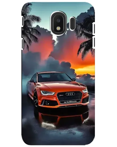 Чехол для Samsung Galaxy J4 2018 (SM-J400F) с картинкой «Audi — закат» Чехол для Samsung Galaxy J4 2018 (SM-J400F) с картинкой «Audi — закат»