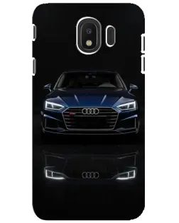 Чехол для Samsung Galaxy J4 2018 (SM-J400F) с картинкой «Audi — ночное отражение» Чехол для Samsung Galaxy J4 2018 (SM-J400F) с картинкой «Audi — ночное отражение»