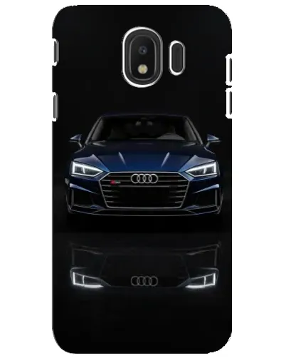 Чехол для Samsung Galaxy J4 2018 (SM-J400F) с картинкой «Audi — ночное отражение» Чехол для Samsung Galaxy J4 2018 (SM-J400F) с картинкой «Audi — ночное отражение»